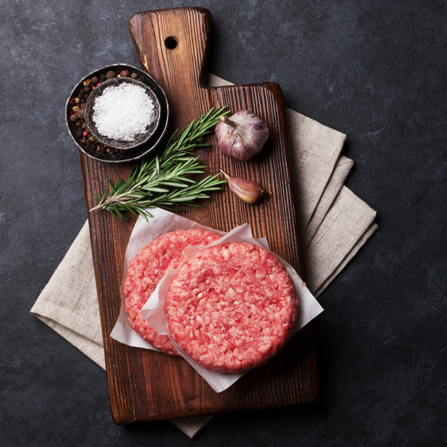 Lamb Burger - Above and Beyond Meats